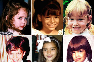 kinderfoto's van de sterren