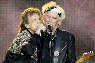 Mick Jagger en Keith Richards