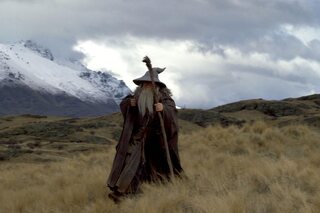 Gandalf, personnage emblématique de la longue saga du Seigneur des Anneaux.