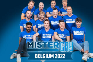 Mister Gay Belgium 2022 verkiezing OUTtv