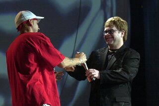 Elton John et Eminem sur Stan en 2001