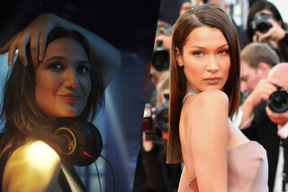 Mona Mina Leon Bella Hadid look alike