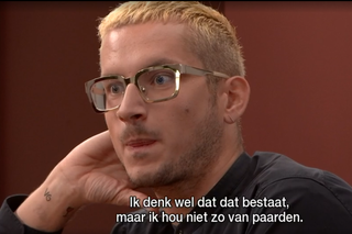 Vincent is geen paardenliefhebber