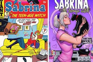 La version bande dessinée de Sabrina