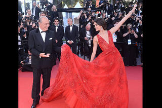 Oups ! Cachez ce sein sur le tapis rouge de Cannes