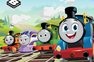 Thomas et ses amis tous en avant sur Boomerang