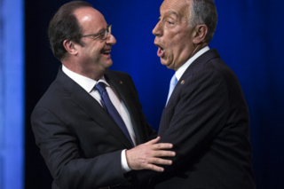 François et le président portugais