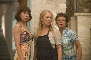 De Amerikaanse actrice Christine Baranski in 'Mamma Mia!'