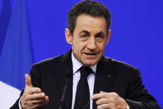 Nicolas Sarkozy à Bruxelles