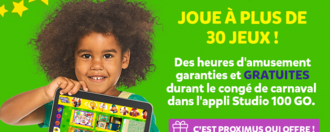 Proximus gâte les enfants pendant les vacances de Carnaval : tous les jeux du Studio 100 GO Pass sont disponibles gratuitement