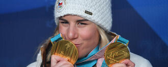 Het dubbele mirakel van Ester Ledecká op de Winterspelen in Pyeongchang