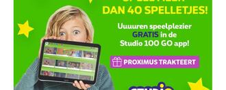 Proximus trakteert deze herfstvakantie met gratis spelletjes in Studio 100 GO app