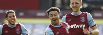 Mythische vieringen: Jesse Lingard viert zijn doelpunt met de West Ham-boysband