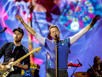 Chris Martin en Coldplay