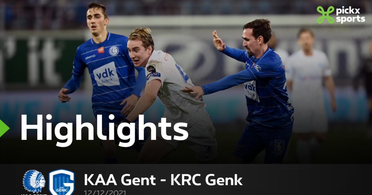 Speeldag 18 KAA Gent - KRC Genk (1-0)