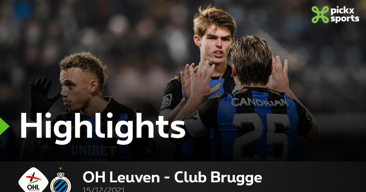 Le Club Brugge ne laisse aucune chance à l’OHL