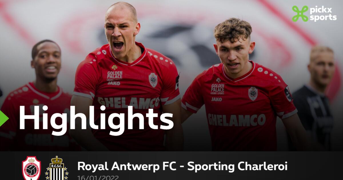 Antwerp klopt Sporting Charleroi