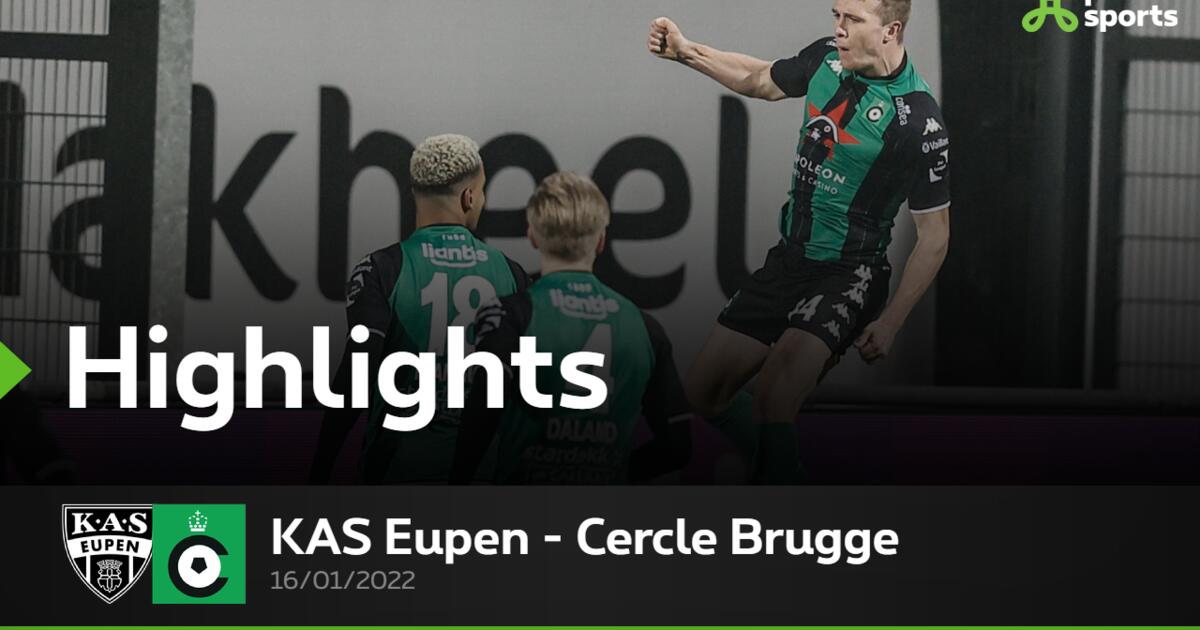 Cercle Brugge wint op bezoek bij Eupen