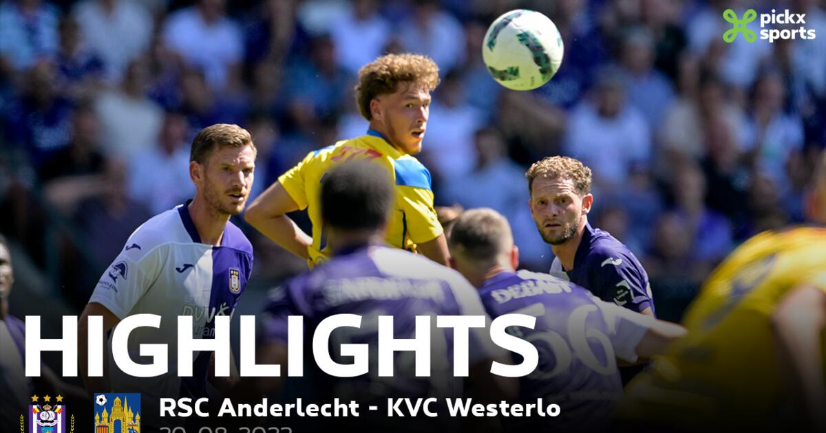 HIGHLIGHTS: RSC Anderlecht - KVC Westerlo
