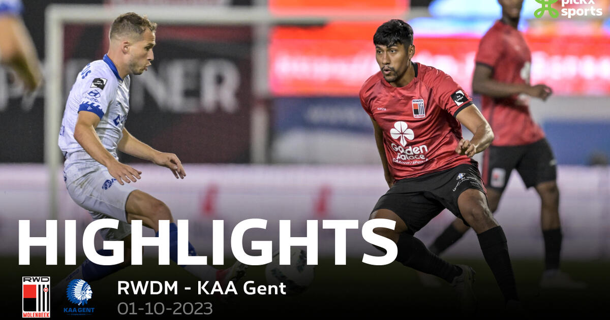 KAA Gent vs RWD Molenbeek 4-0 Highlights, Gand - RWDM