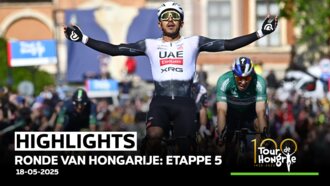 Molano wint etappe 5, Harold Martin Lopez is eindwinnaar