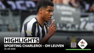 Charleroi est prêt pour l’Antwerp