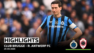 Club Brugge sluit het seizoen af met een gelijkspel
