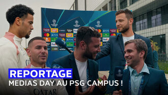 Medias day au PSG campus !