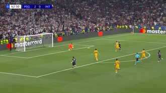 Goal: PSG 3 - 0 Inter, 63' Désiré Doué