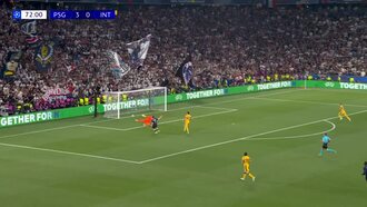 Goal: PSG 4 - 0 Inter, 73' Khvicha Kvaratskhelia