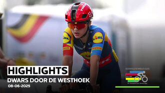 Talent Fleur Moors bevestigt in Dwars door de Westhoek